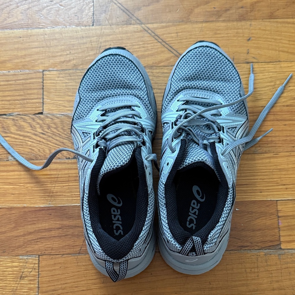 ASICS Women Blue and Gray Athletic Shoes